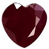 2.47 ct Heart Red Natural Ruby