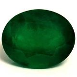 2.97 ct Oval Green Natural Emerald