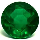 1.97 ct Round Green Natural Emerald