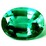 1.55 ct Oval Green Natural Emerald