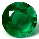 2.36 ct Round Green Natural Emerald