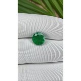 2.36 ct Round Green Natural Emerald