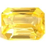 2.66 ct Emerald Yellow Natural Sapphire