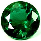 2.28 ct Round Green Natural Emerald