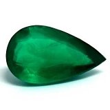 2.73 ct Pear Green Natural Emerald