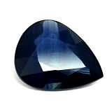 2.00 ct Pear Blue Natural Sapphire