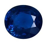 5.04 ct Oval Blue Natural Sapphire