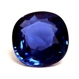 0.86 ct Cushion Blue Natural Sapphire