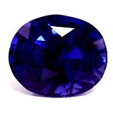 4.14 ct Oval Blue Natural Sapphire