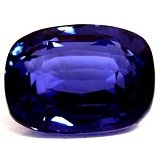 5.01 ct Cushion Blue Natural Sapphire