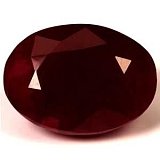 4.71 ct Oval Red Natural Ruby