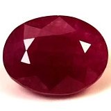 5.42 ct Oval Red Natural Ruby