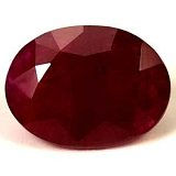 3.25 ct Oval Red Natural Ruby