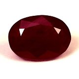 1.04 ct Oval Red Natural Ruby