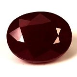 6.01 ct Oval Red Natural Ruby