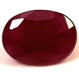 1.31 ct Oval Red Natural Ruby