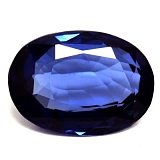 2.84 ct Oval Blue Natural Sapphire