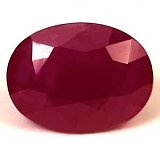 2.81 ct Oval Red Natural Ruby