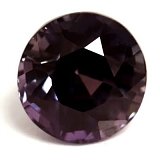 2.19 ct Round Purple Natural Sapphire