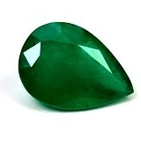 3.05 ct Pear Green Natural Emerald