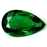 1.07 ct Pear Green Natural Emerald