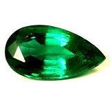 2.36 ct Pear Green Natural Emerald