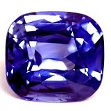 1.02 ct Cushion Blue Natural Sapphire