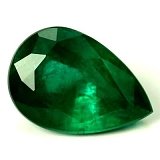 2.16 ct Pear Green Natural Emerald