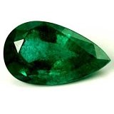 2.05 ct Pear Green Natural Emerald