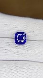 3.02 ct Cushion Blue Natural Sapphire