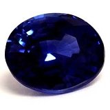 1.05 ct Oval Blue Natural Sapphire