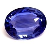 2.56 ct Oval Blue Natural Sapphire