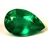 1.75 ct Pear Green Natural Emerald