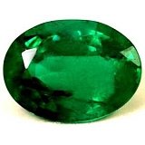 0.88 ct Oval Green Natural Emerald
