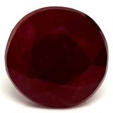 2.01 ct Round Red Natural Ruby