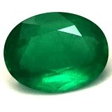 3.93 ct Oval Green Natural Emerald