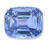 4.04 ct Cushion Blue Natural Sapphire