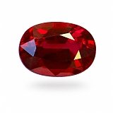 2.25 ct Oval Red Natural Ruby