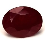 3.22 ct Oval Red Natural Ruby