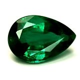 1.71 ct Pear Green Natural Emerald