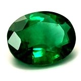 1.62 ct Oval Green Natural Emerald