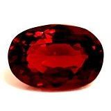 0.64 ct Oval Red Natural Ruby