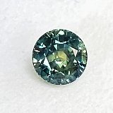 2.24 ct Round Green Natural Sapphire