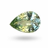 1.44 ct Pear Green Natural Sapphire