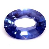 2.10 ct Oval Blue Natural Sapphire