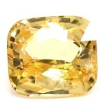 2.98 ct Cushion Yellow Natural Sapphire
