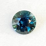 2.59 ct Round Green Natural Sapphire