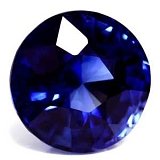 2.79 ct Round Blue Natural Sapphire