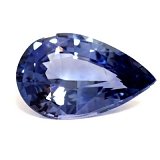 2.55 ct Pear Blue Natural Sapphire