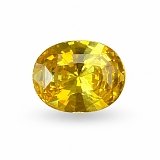 5.00 ct Oval Yellow Natural Sapphire